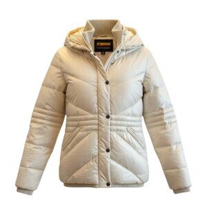 Brooklyn Industries Cream Down Puff Jacket M
